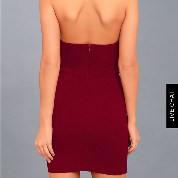 Ring Halter Lulus Bodycon Dress - Picture 2 of 6